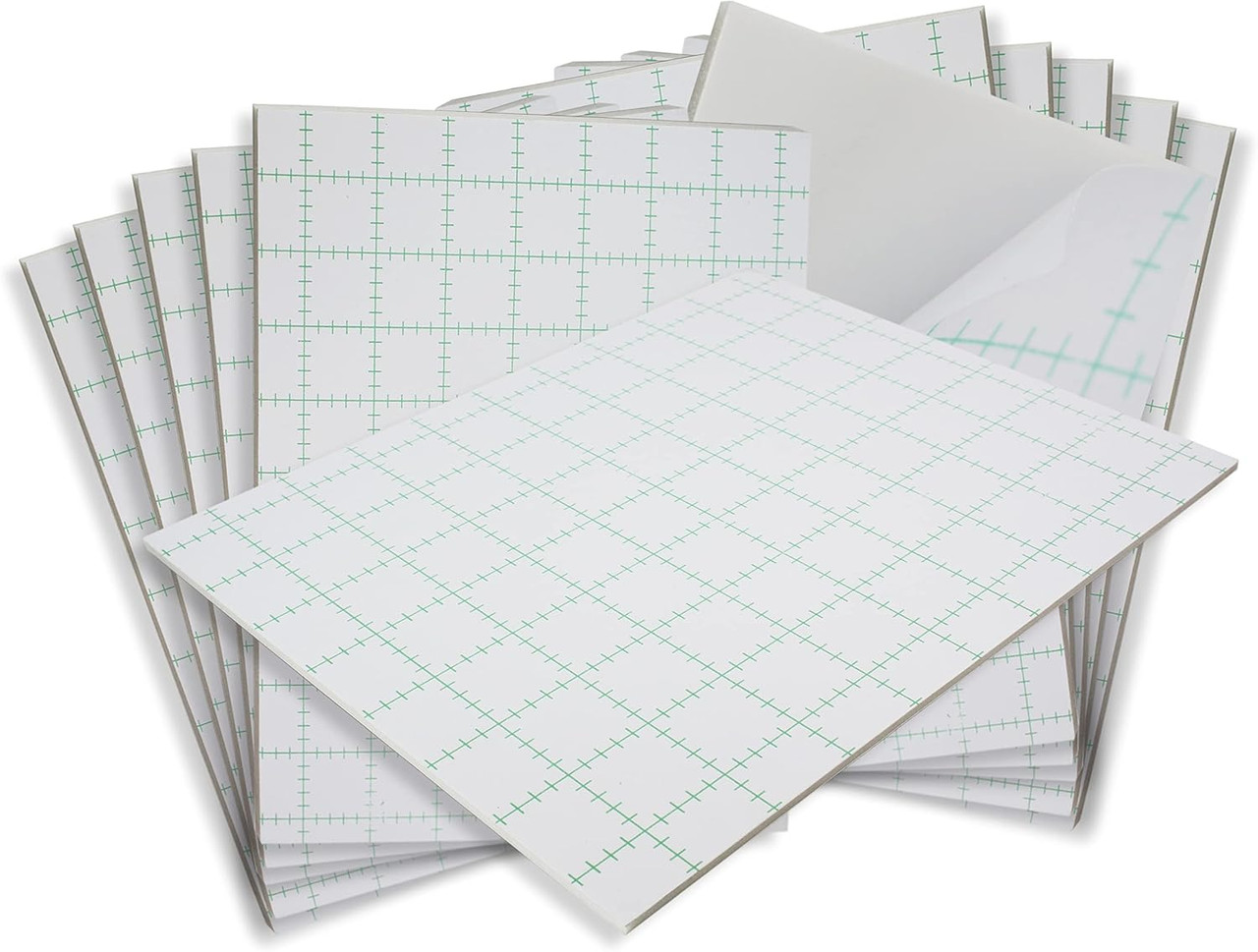 3/16" White 1 Side Self Adhesive Foam Core Boards  Custom Size