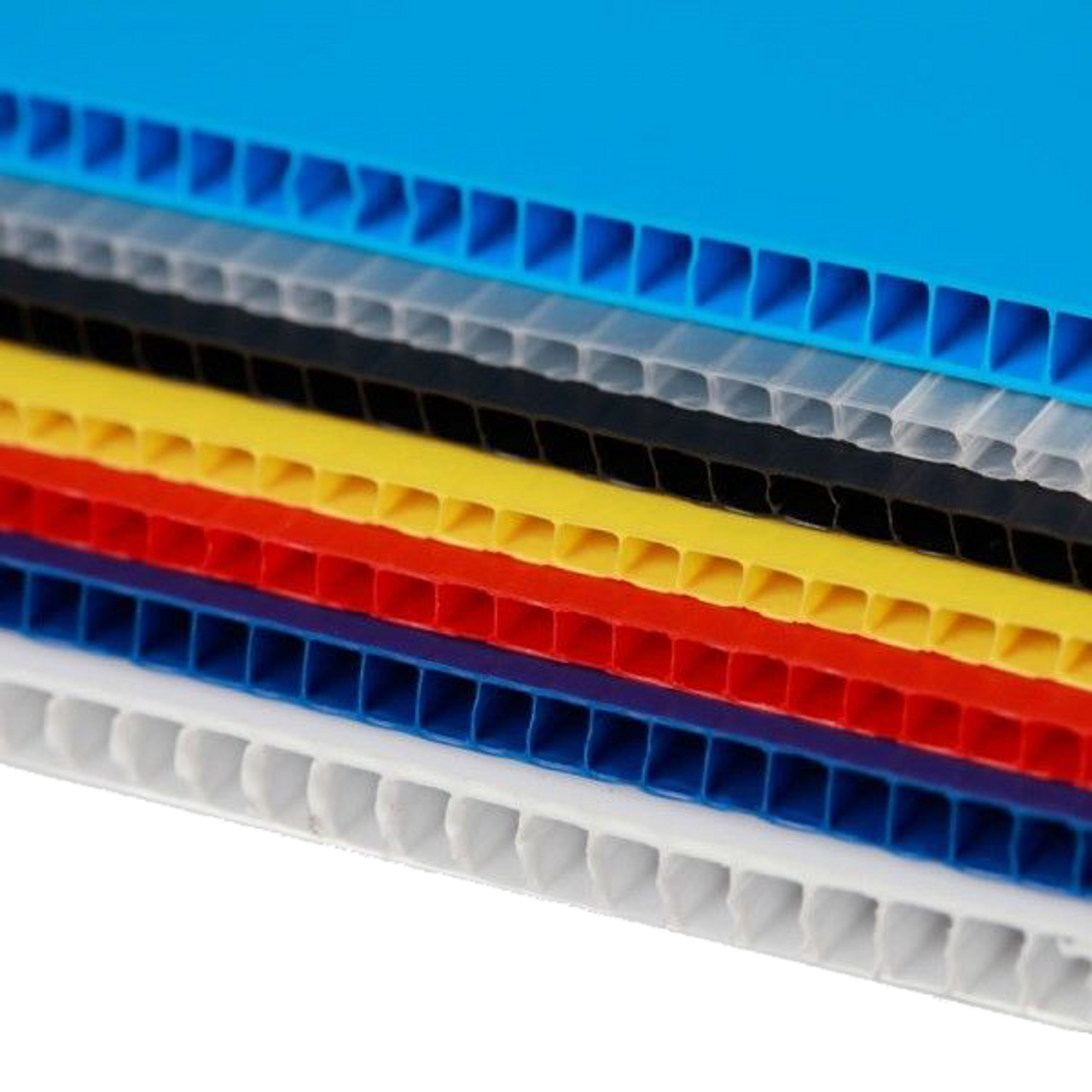 4mm Corrugated plastic sheets: 18 X 24 :10 Pack 100% Virgin Neon Red