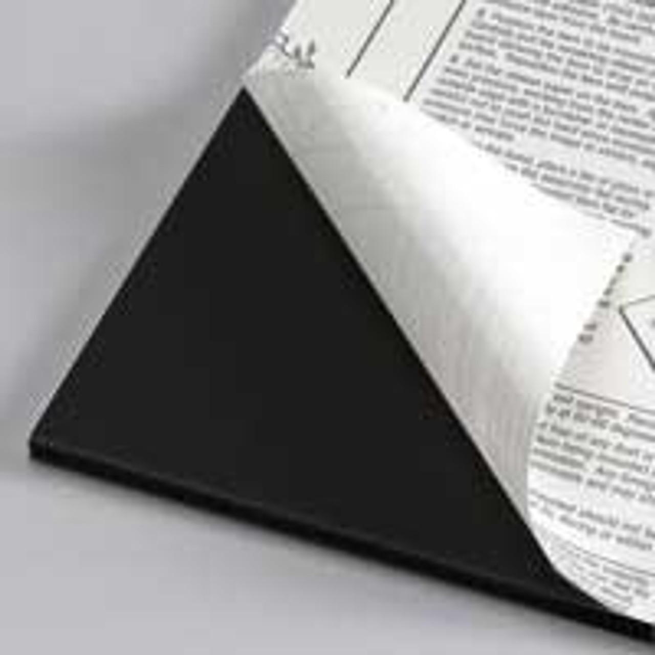 3/16" Black 1 Side Self Adhesive Foam Core Boards  :20 X 30