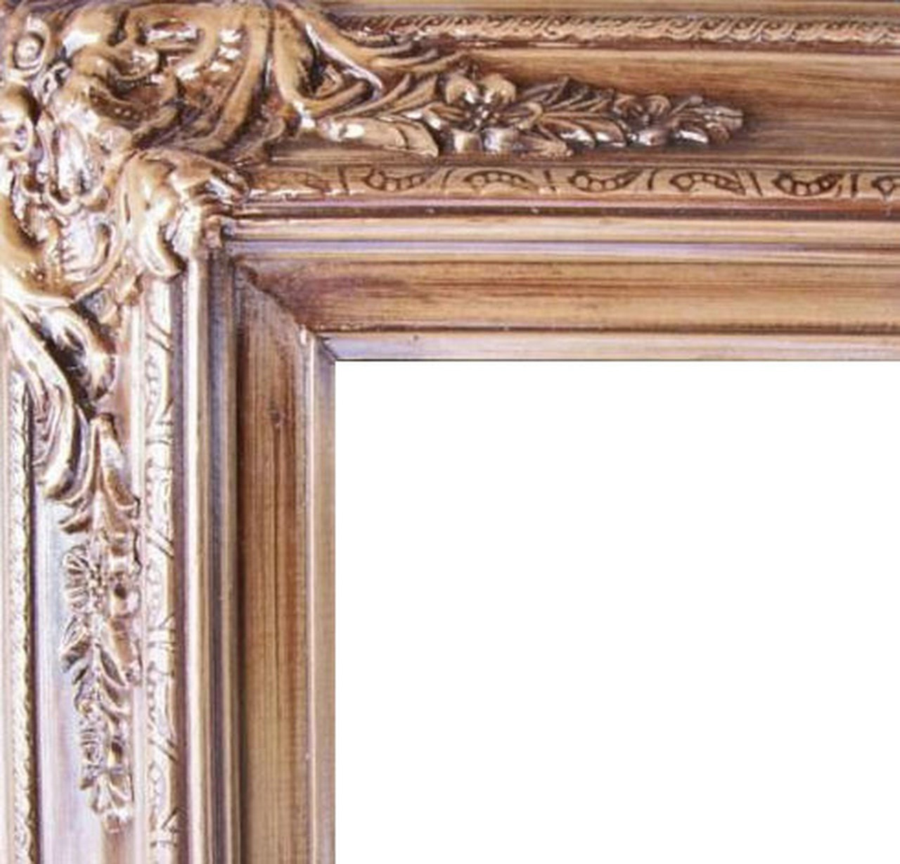 4" Ornate Wood Frames: 22X28*