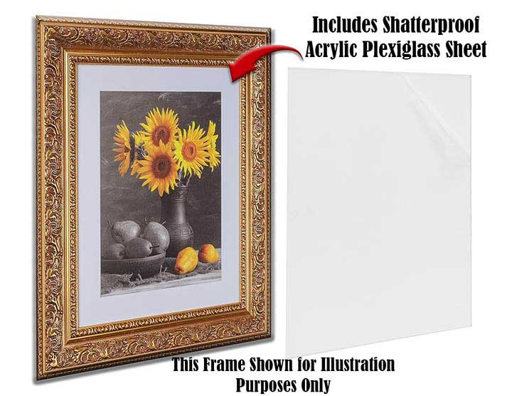 36x36 Picture Frame - Modern 2.5" Wall Poster Frame & Canvas Frame, Black Brown Silver Gold Picture Frames, 631-II