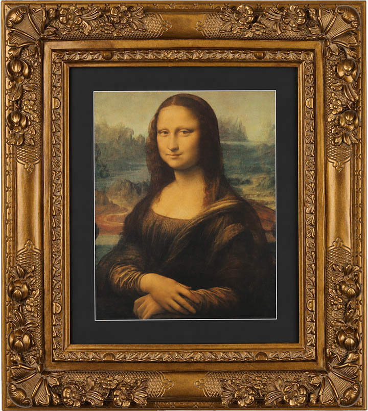 30x40 Ornate Picture Frame - 6-Inch Franklin European Royal Vintage Antique Style Frame