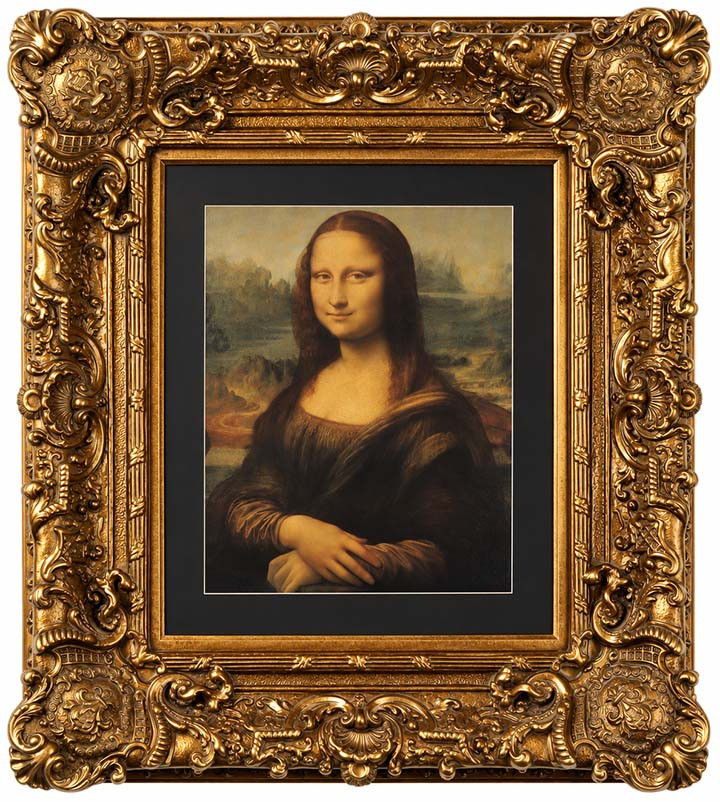 8x10 Ornate Picture Frame - 8-Inch Majestic European Royal Vintage Antique Style Frame