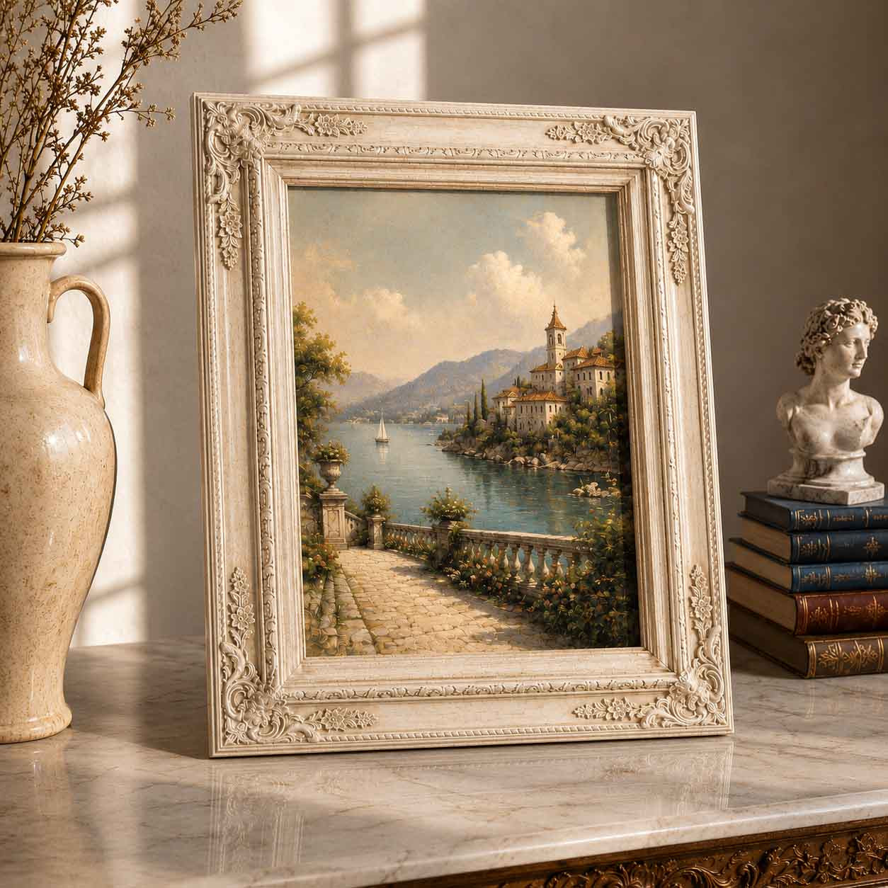 4" Ornate Wood Frames: 20X20*