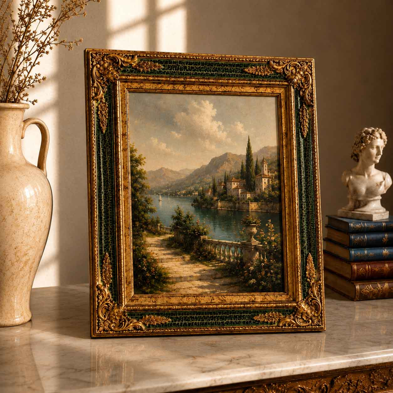 4" Ornate Wood Frames: 20X27