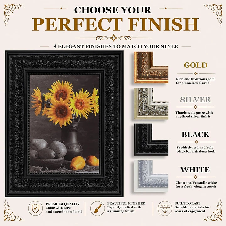 2-1/2" Polystyrene Picture Frame 1556: 22X22