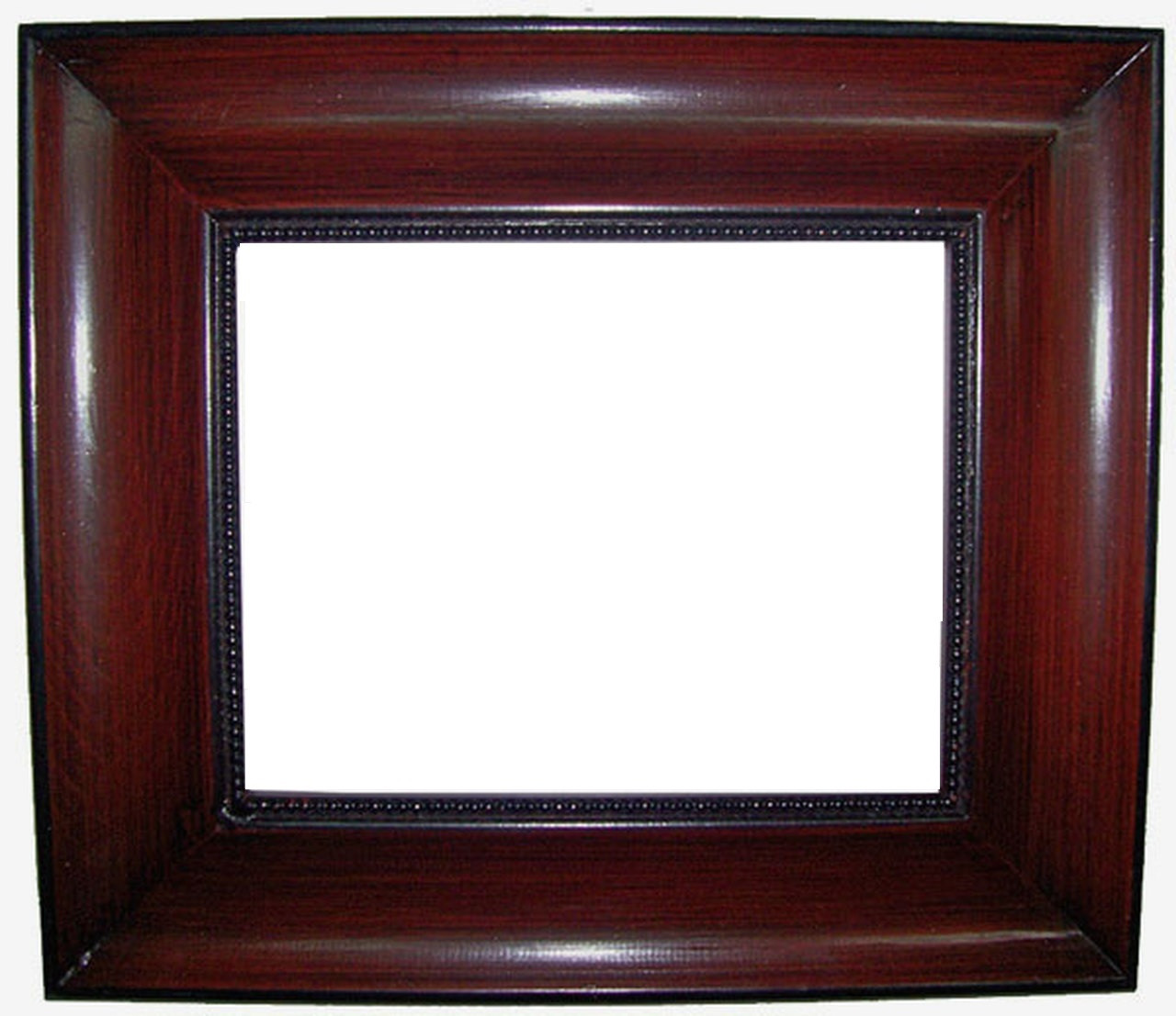 24x34-20x30 Modern Black Frame, with White Mat