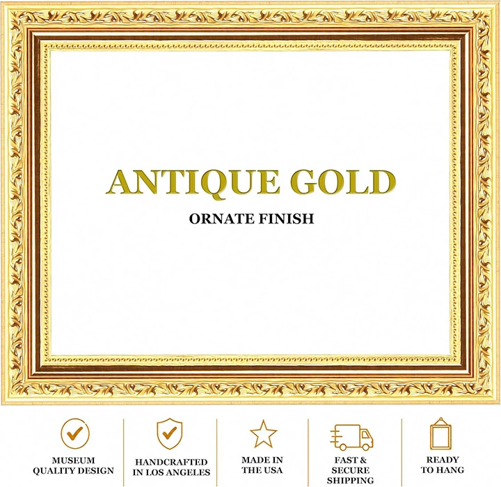 1-3/8" Polystyrene Picture Frame 601: 8X12*
