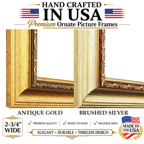 2-3/4" Polystyrene Picture Frame 230: 13X19*