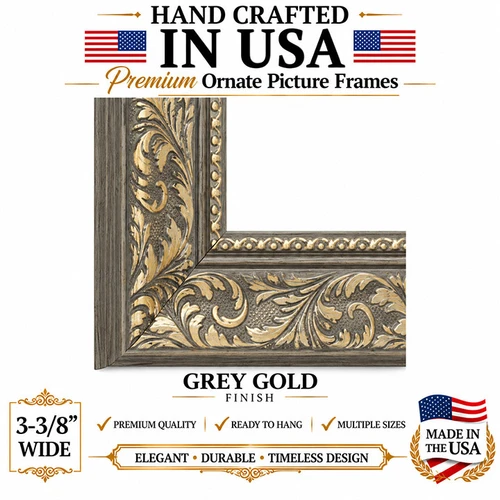 3-1/2" Polystyrene Picture Frame 1743 : 12X17*