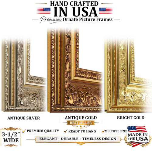 Sample frames gold silver