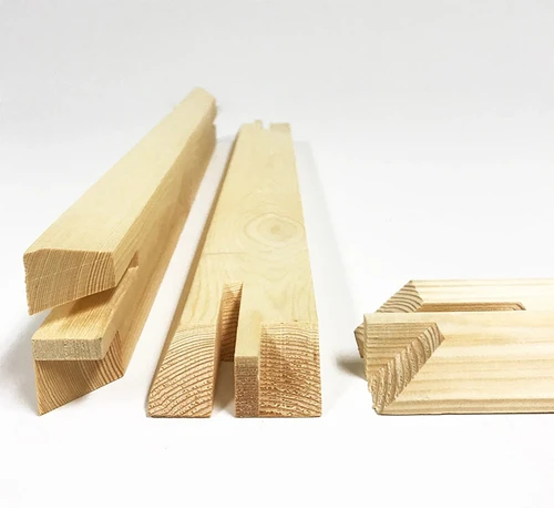 Canvas Stretcher Bars 132" 30 Pk 2.5" Heavy Duty Canvas Stretcher Frames, Extra Large Stretcher Bars for Canvas Paintings,Prints.Solid Wood Frame for Canvas Stretching Custom Size 8-144",Kiln Dried Pine