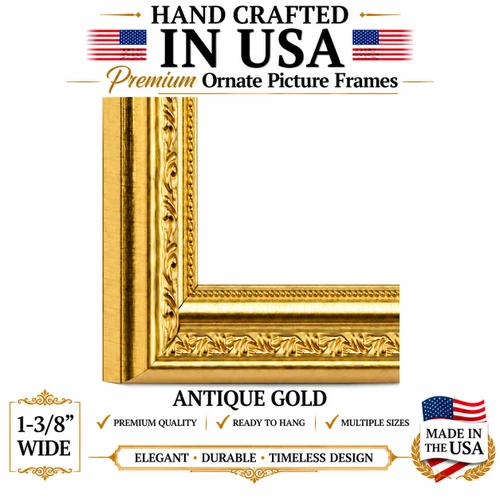 1-3/8" Polystyrene Picture Frame 601 Custom Size