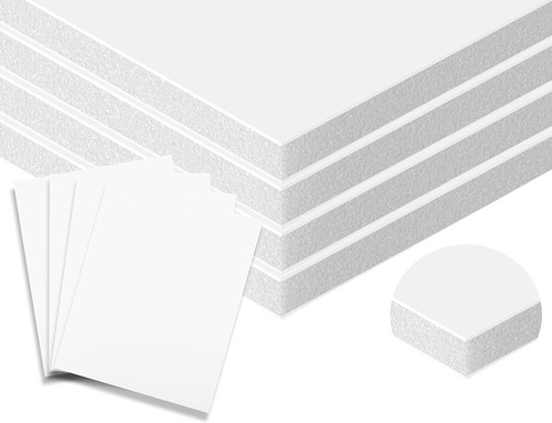 Acid Free Buffered Foam Core White 3/16" Backing Board  Custom Size
