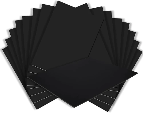 3/16" Black Buffered Foam Core Boards :24 X 48