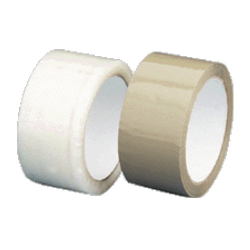 2"x55 yd Acrylic Adhesive Carton Sealing Tape (Clear) :Single Piece