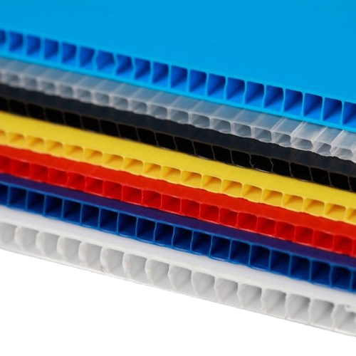 4mm Corrugated plastic sheets : 18 X 24 :  10 Pack  100% Neon Yellow