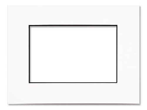 0.060'' White Core Double Mats : 30 X 40 For 24 X 32 Artwork