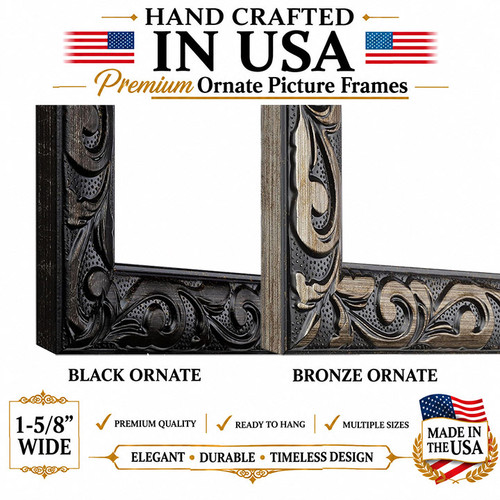 1-5/8" Polystyrene Picture Frame 4317 : 14X18*