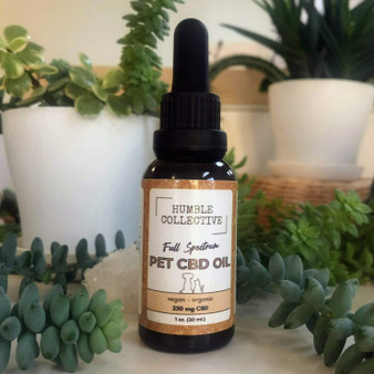 Pet Full Spectrum CBD Oil (250 mg CBD, 30 mL)