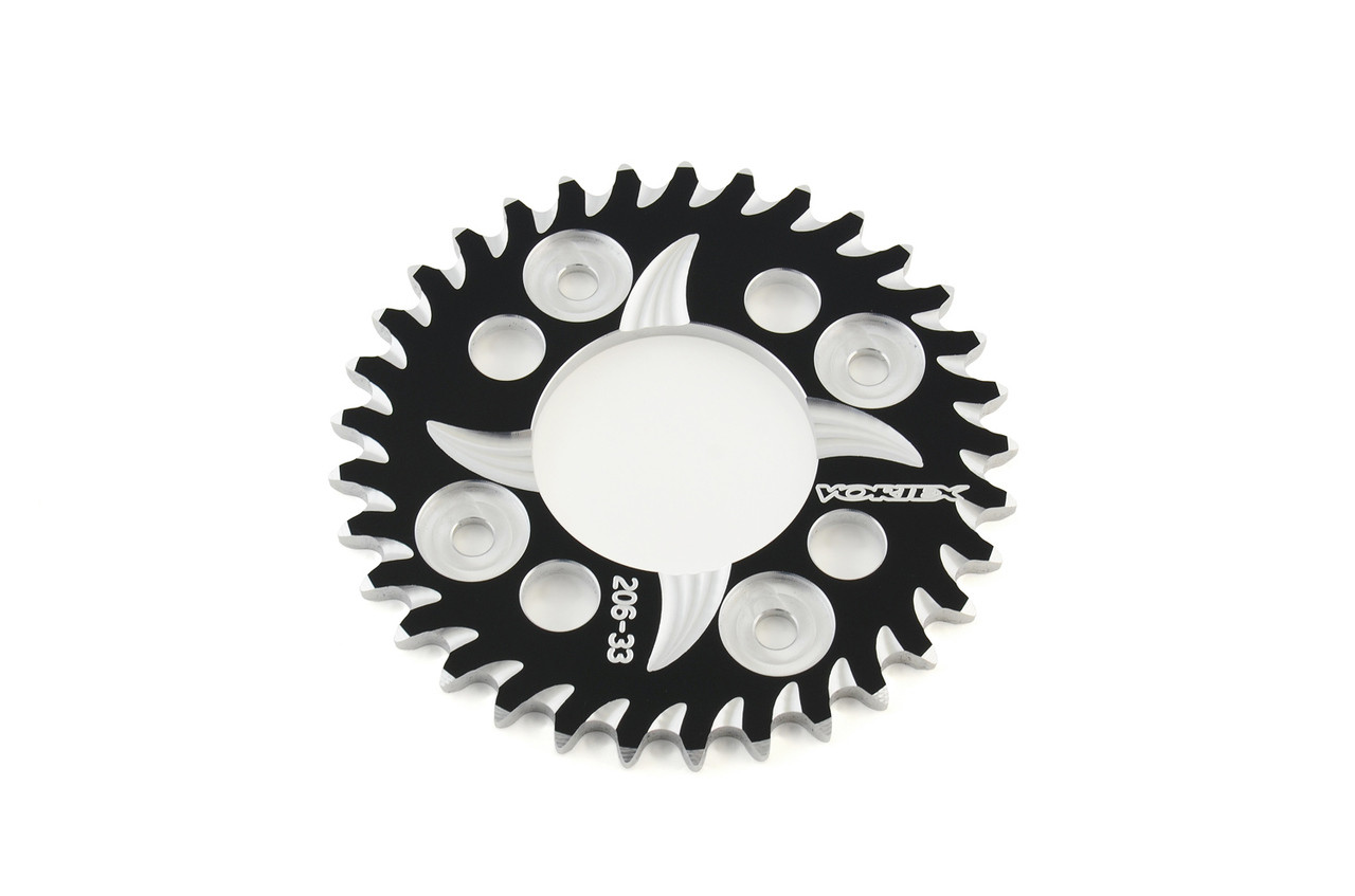 Buy Vortex Rear Sprocket 33 Tooth Black & Silver 420 Chain Grom