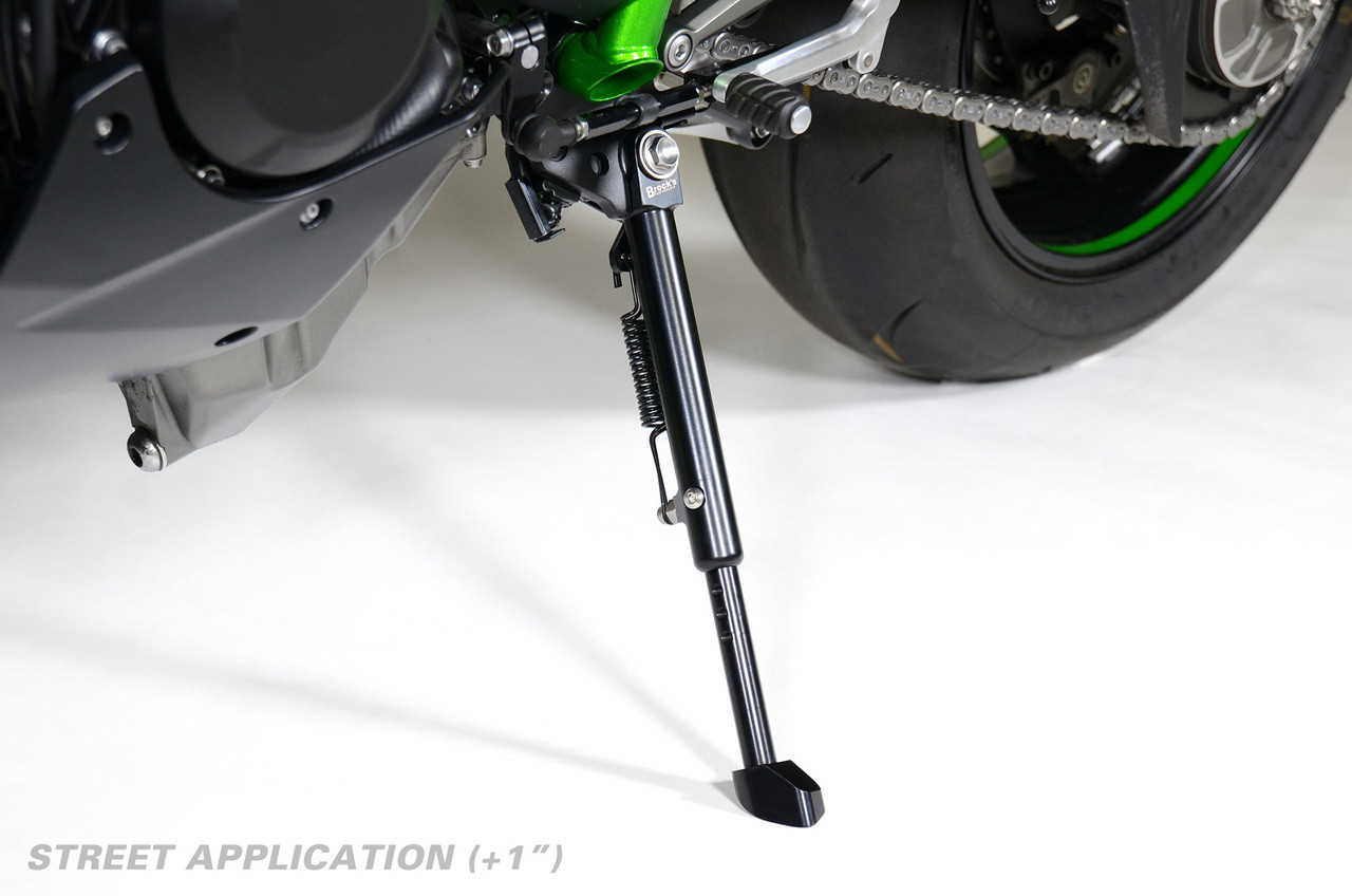 Buy Billet Adjustable BrockSTAND Black Road Style Ninja H2/R (15