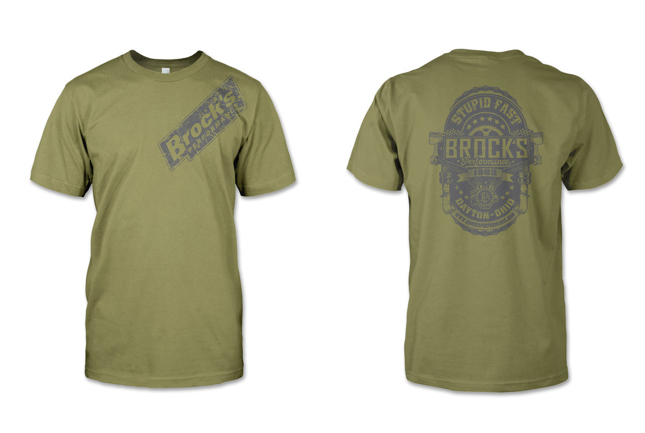 Lappe Bliv oppe bruger Buy Brock's Vintage Style T-Shirts SKU: TS at the price of US$ 19.95 |  BrocksPerformance.com