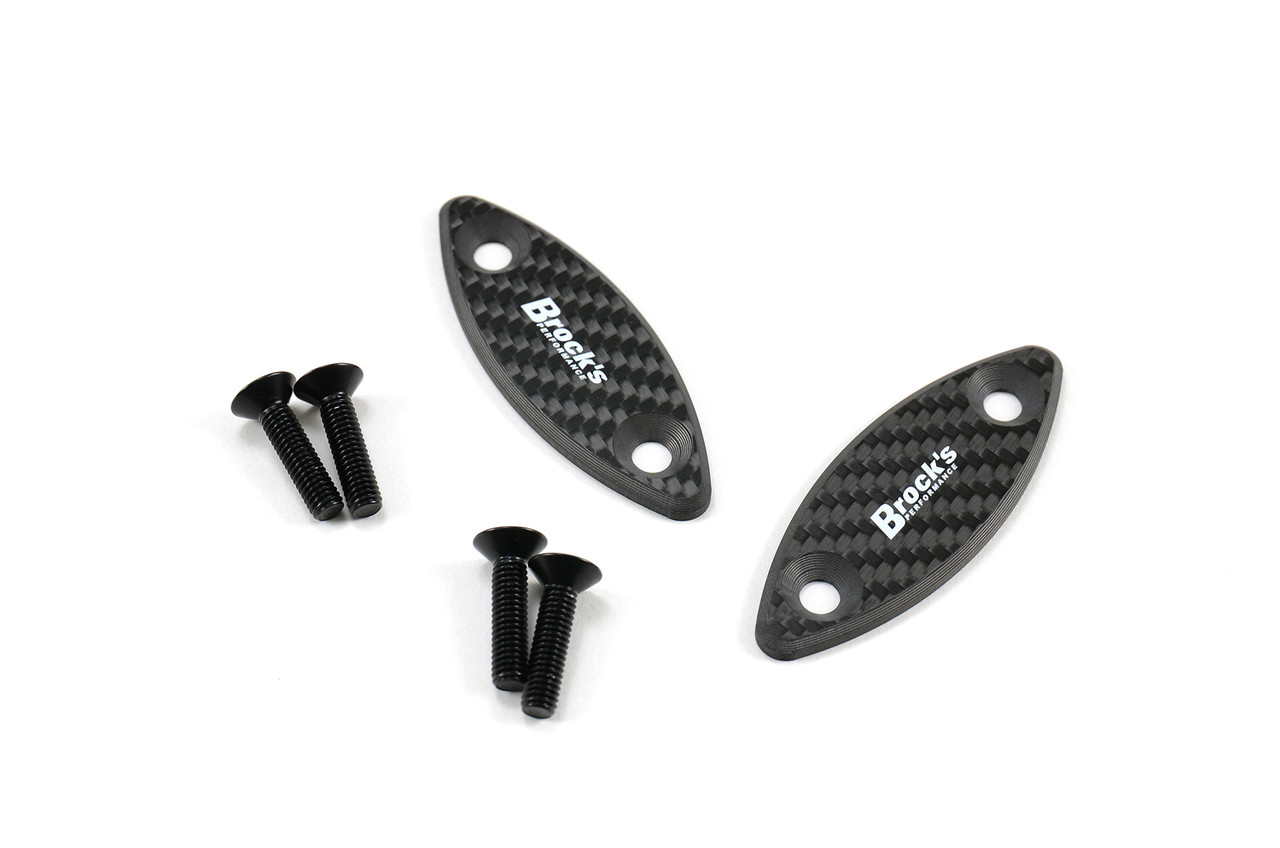 浮き玉 Buy Mirror Block Off Plate Set Carbon Fiber ZX-14R (06-25