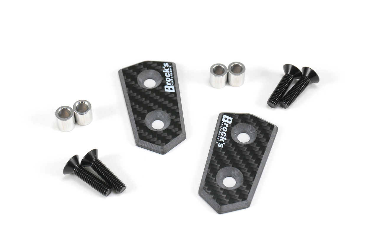 Buy Mirror Block Off Plate Set Carbon Fiber S1000RR (10-19) and