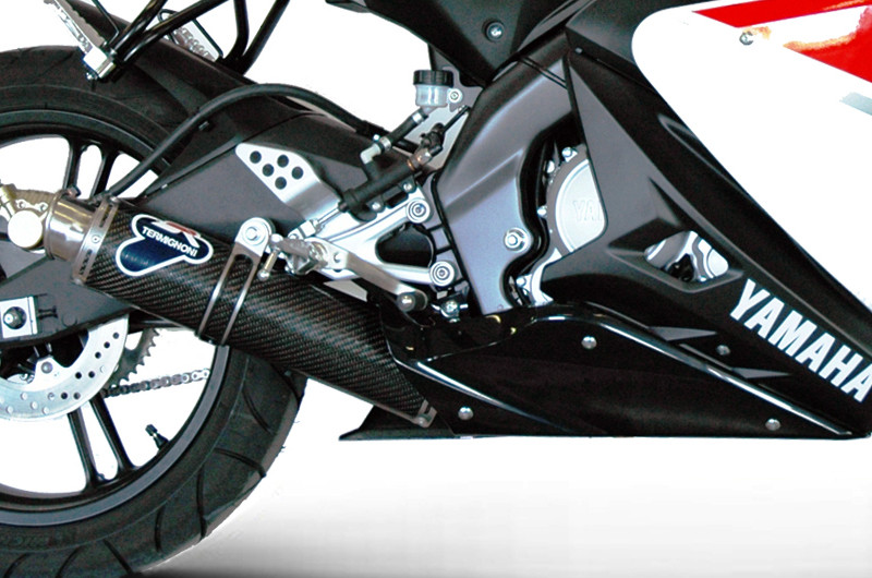 Buy Termignoni Round Stainless/Carbon Full Race System YZF-R125