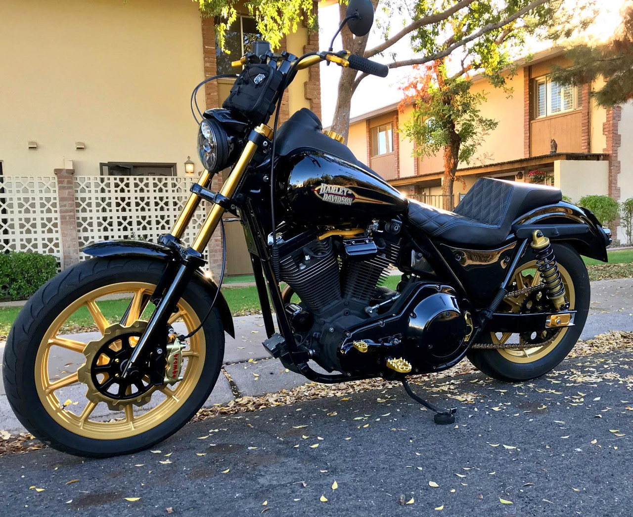 Buy Performance FXR Swingarm (Black) for Harley-Davidson FXR (82