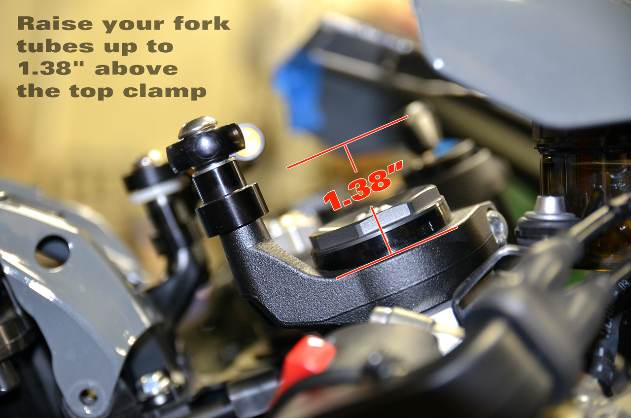 Buy Steering Damper Riser Kit ZX-10R (16-26) SKU: 930567 at the