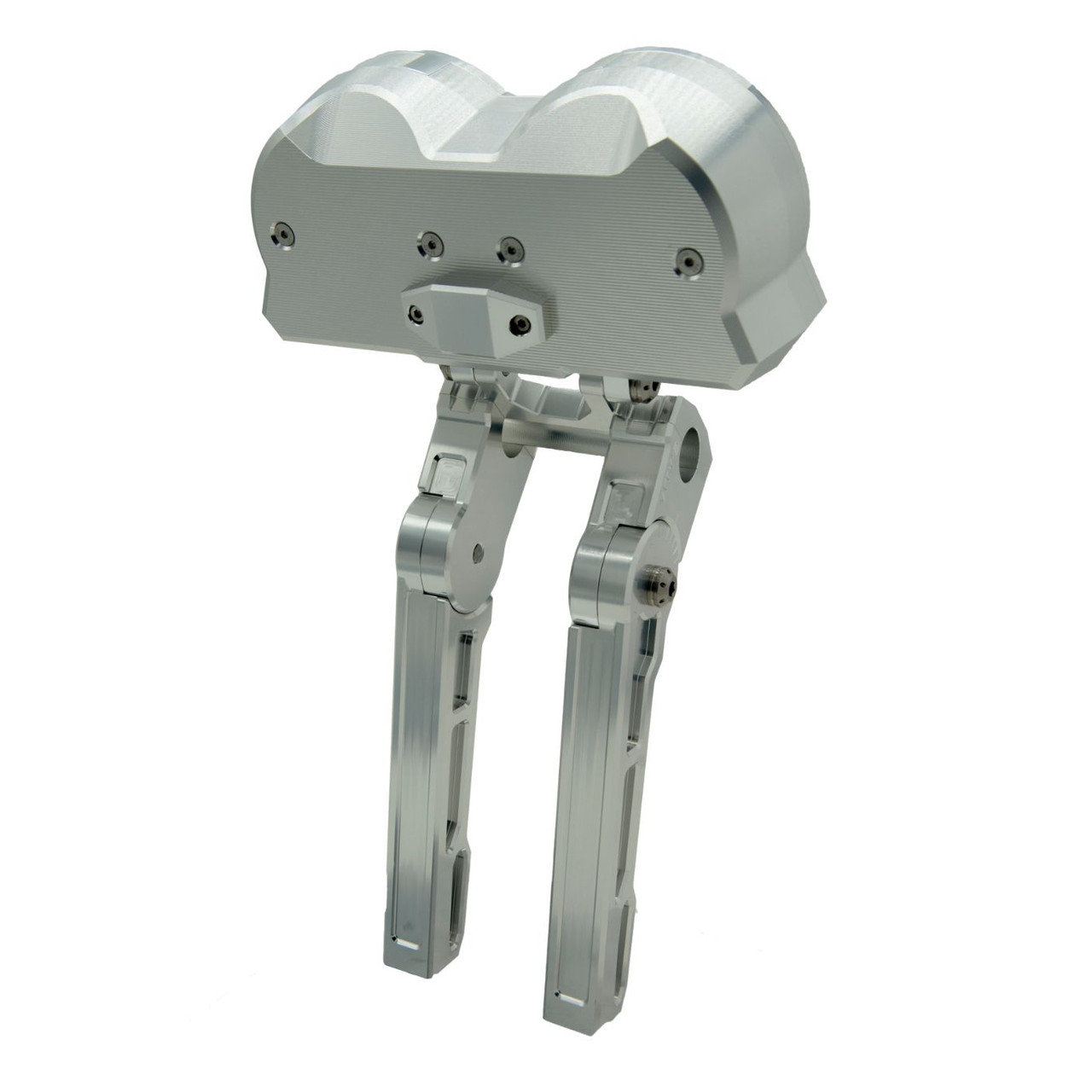 Buy Adjustable Billet Dual Gauge Housing Silver Low Rider S