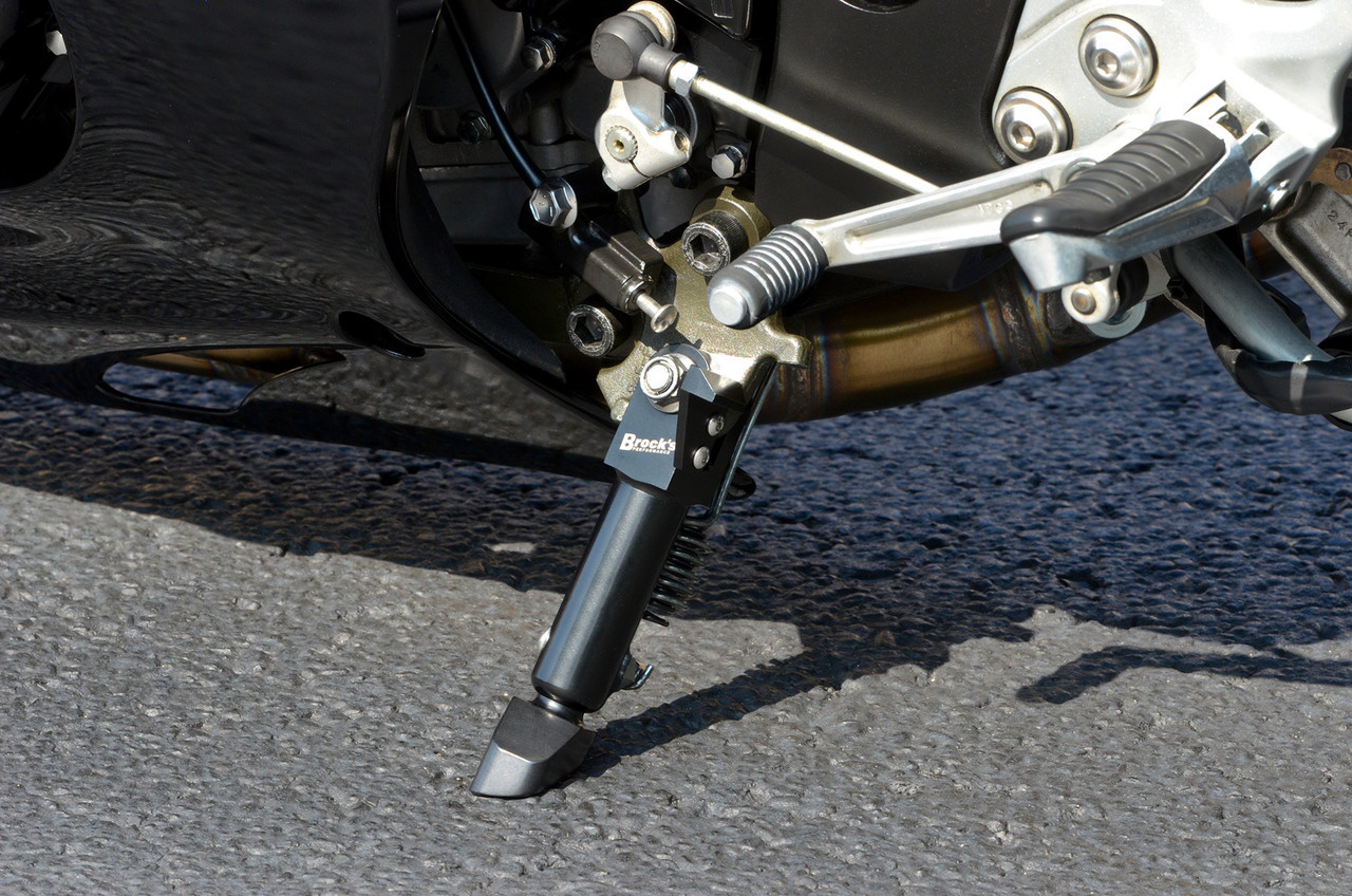 Buy Billet Adjustable BrockSTAND Black Track Style Suzuki Hayabusa