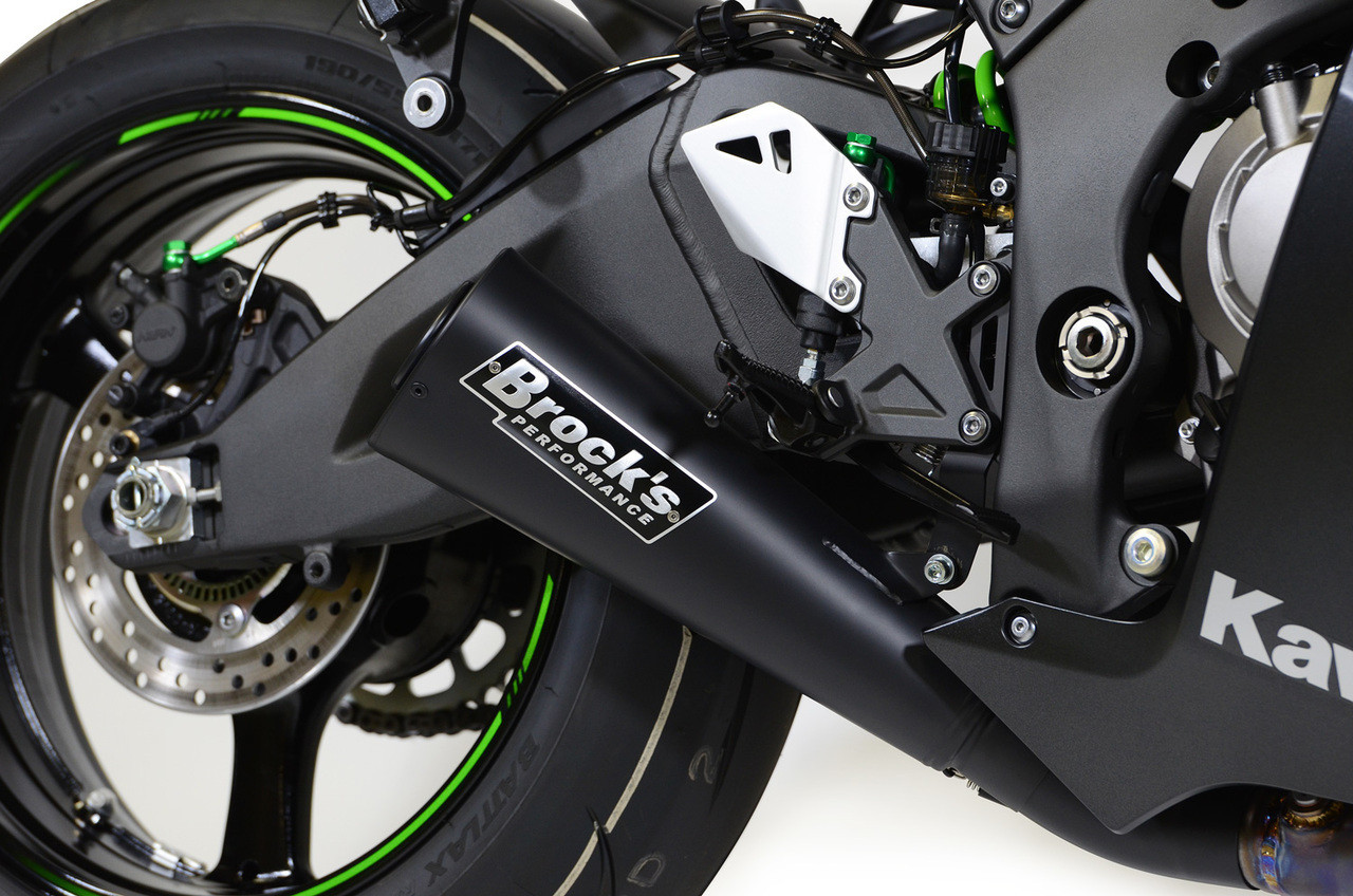 Buy *Single Alien Head Slip-On (3/4 System) Black ZX-10R (16-20