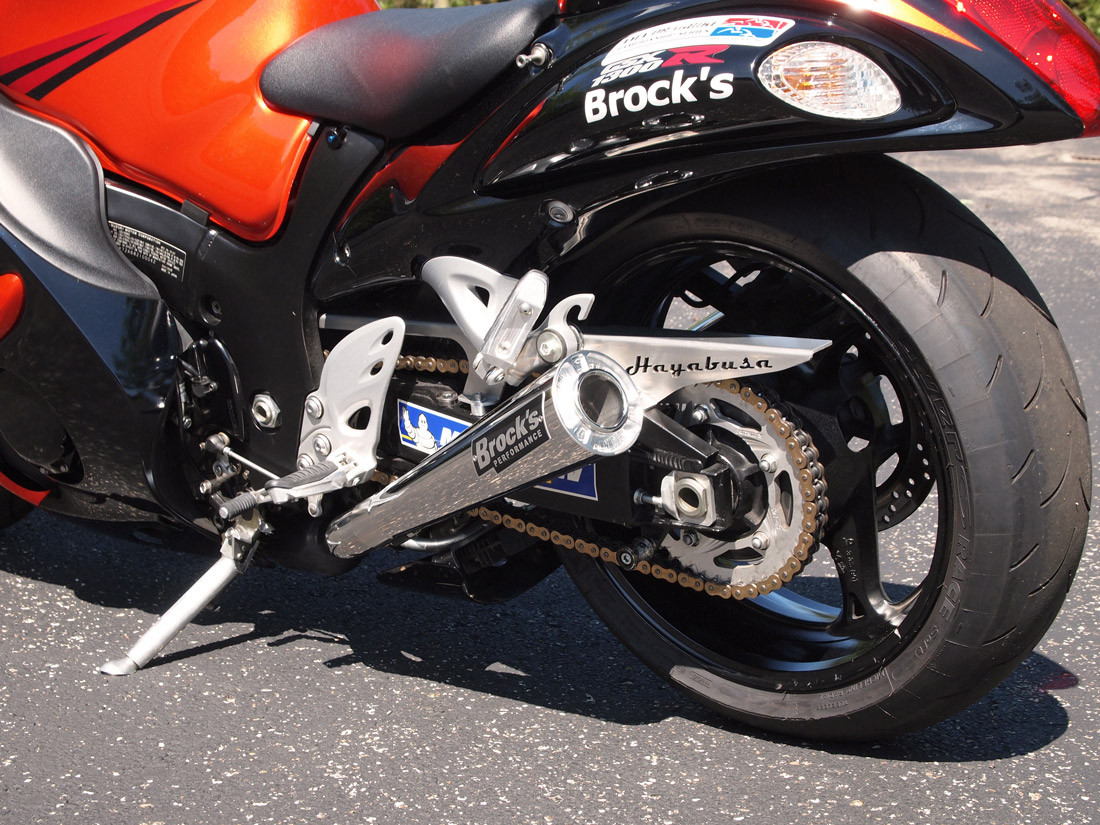 Buy **Dual ShortMeg Slip-On System Suzuki Hayabusa (08-20) SKU