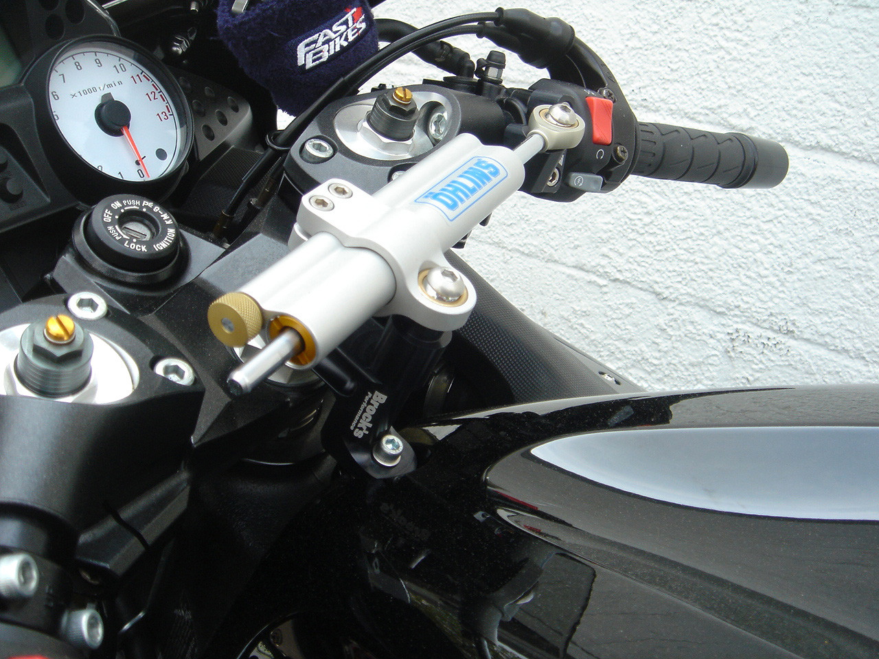 Buy Heli Bar Riser Spacer Use with Steering Damper ZX-14R (06-25