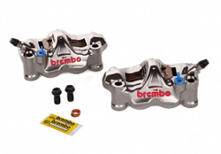 Brembo GP4-RX Front Caliper Set (Radial Mount) Nickel Plated
