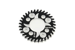 Buy Vortex Rear Sprocket 35 Tooth Black & Silver 420 Chain Grom/MSX125 (14-20) / Monkey (2019) SKU: 455631 at the price of US$ 64.95 | BrocksPerformance.com