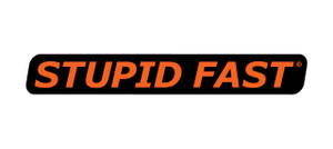Buy Stupid Fast Decal Black/Orange SKU: 903379 at the price of US$ 0.25 | BrocksPerformance.com