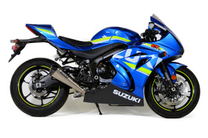 Buy CT Megaphone Full System w/ 17" Muffler GSX-R1000/R (17-25) SKU: 398763 at the price of US$ 2879 | BrocksPerformance.com