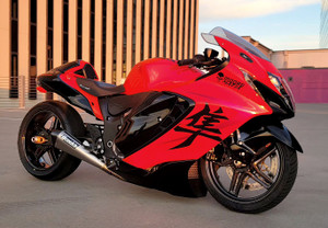 Buy CT Megaphone Full System w/ 17" Muffler Suzuki Hayabusa (22-26) SKU: 399075 at the price of US$ 2879 | BrocksPerformance.com