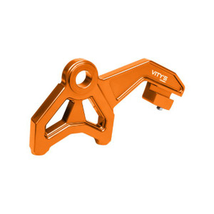 Buy Vity's Touring Swingarm Caliper Bracket Orange Touring Models (09-26) SKU: 698621 at the price of US$ 395 | BrocksPerformance.com