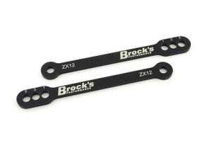 Buy 3-Position Lowering Link Set for ZX-12R (00-01) / ZX-9R (00-01) / ZX-6R (98-04) / ZX-6RR (03-04) / ZZR600 (05-08) SKU: 240356 at the price of US$ 79.99 | BrocksPerformance.com