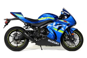 Buy Alien Head 2 Full System Black 14" Muffler GSX-R1000/R (17-27) SKU: 398685 at the price of US$ 1999 | BrocksPerformance.com