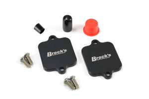 Buy PAIR Block Off Plates Ninja H2, Z H2, ZX-14/R, ZX-10R, Z900/RS  SKU: 280156 at the price of US$ 72.99 | BrocksPerformance.com