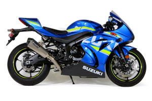 Buy CT Single Full System w/ 16" QuietKore Muffler GSX-R1000/R (17-25) SKU: 398776 at the price of US$ 2559 | BrocksPerformance.com