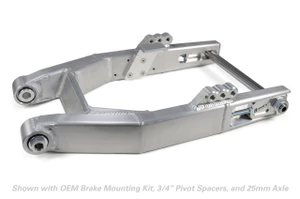 Buy Performance Dyna Swingarm (Burnished) for Harley-Davidson Dyna (00-17) SKU: 604387 at the price of US$ 1499 | BrocksPerformance.com