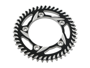 Buy Vortex Rear Sprocket 43 Tooth Black & Silver 525 Chain Katana (2020) SKU: 454786 at the price of US$ 81.95 | BrocksPerformance.com