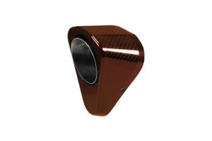 Buy Replacement Penta-Carbon Exhaust Orange Endcap (Includes Rivets) SKU: EC171379 at the price of US$ 89.95